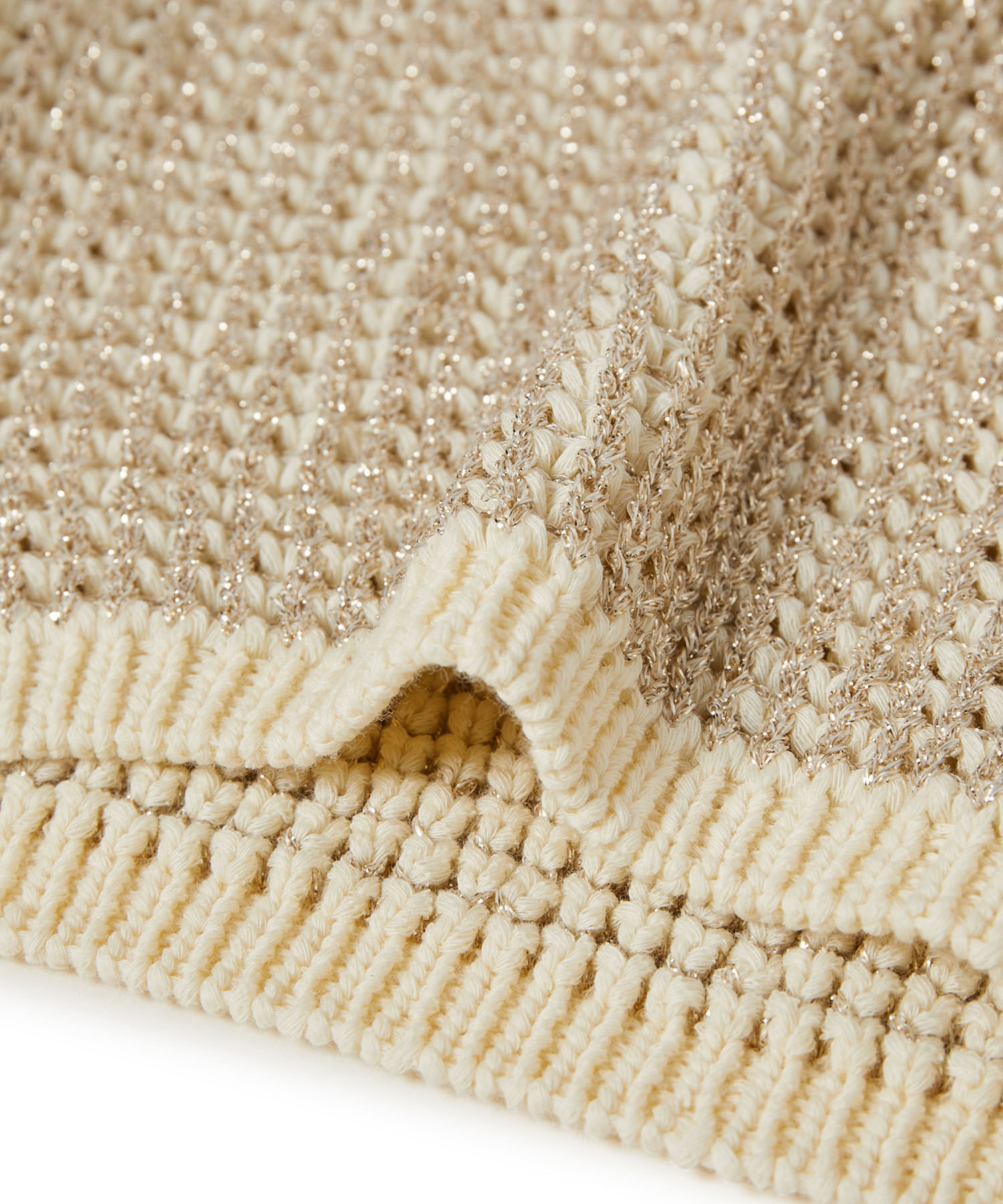 ADAM ET ROPE'「ラメパターンニットキャミ」|キャミソール|