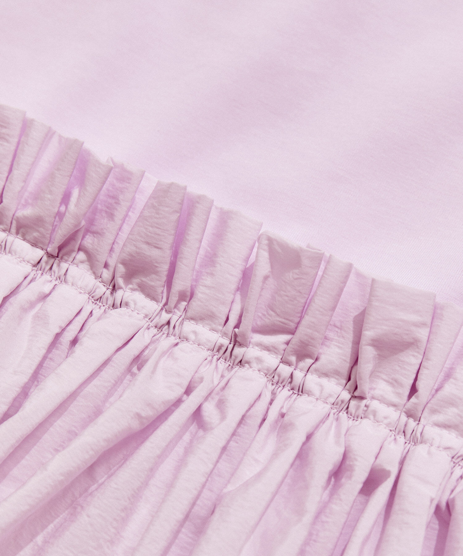 ADAM ET ROPE'「【サステナブル・洗える】ティアードノースリーブTEE」|Tシャツ・カットソー|