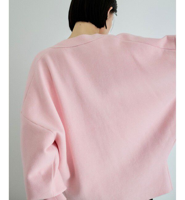 ADAM ET ROPE'「トライアングルボタンミドルカーディガン」|カーディガン|