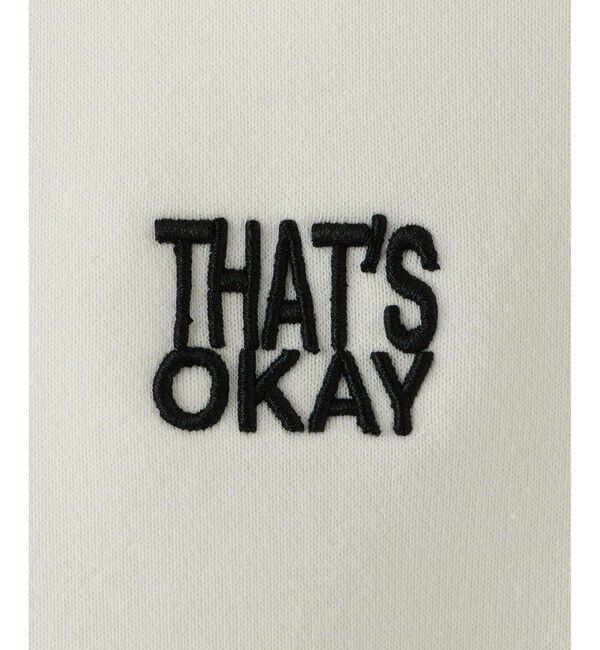 ADAM ET ROPE'「【WEB限定】・【サステナブル】ロゴパッチスリーブスウェット」|スウェット・ジャージ|