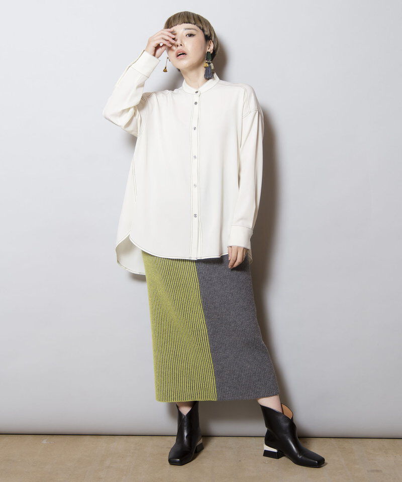  「バックギャザーシャツ」|シャツ・ブラウス|