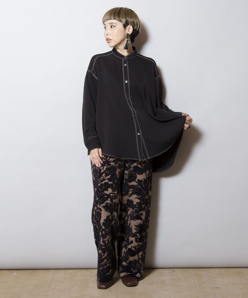  「バックギャザーシャツ」|シャツ・ブラウス|