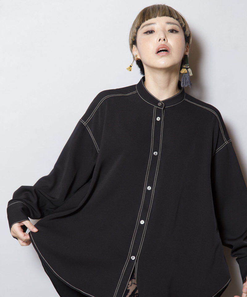  「バックギャザーシャツ」|シャツ・ブラウス|
