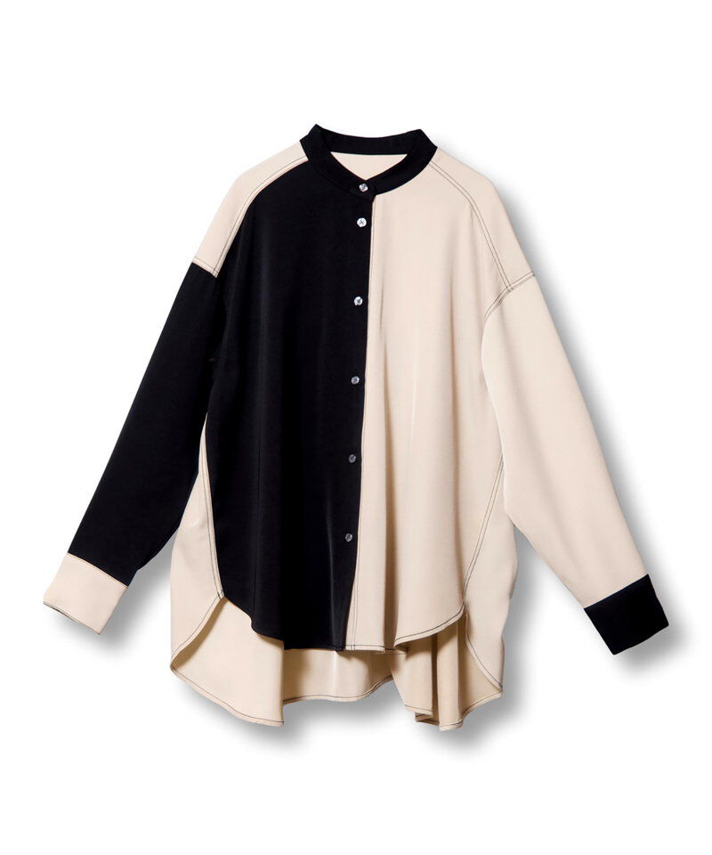  「バックギャザーシャツ」|シャツ・ブラウス|