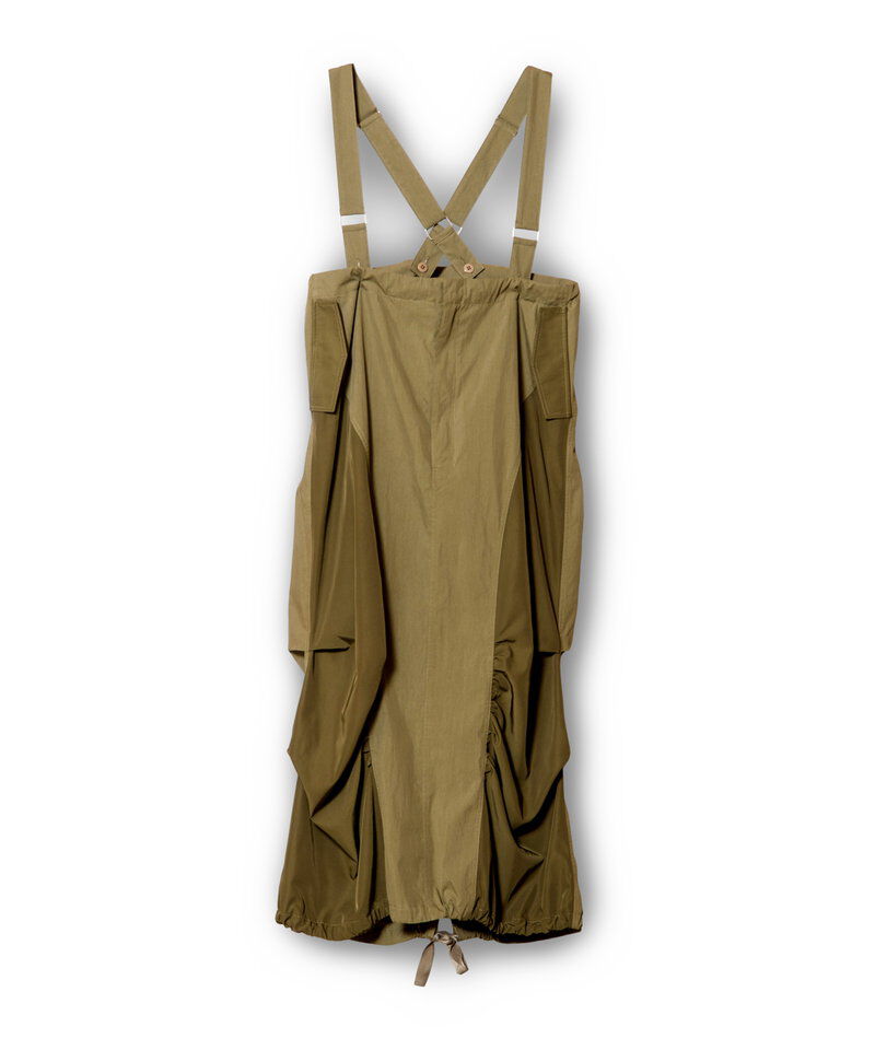  「サスペンダー付ミリタリースカート」|スカート|