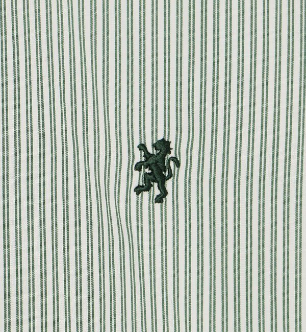 GYMPHLEX「Gymphlex | コットン ボタンダウン 長袖ワイドシャツ STRIPE MEN」|シャツ・ブラウス|