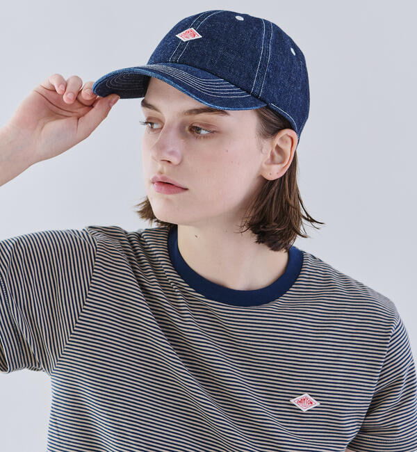 DANTON「DANTON | デニム 6Pキャップ」|キャップ・キャスケット|