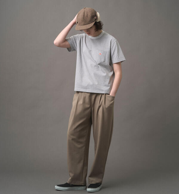 DANTON「DANTON | ポケットTシャツ STRIPE WOMEN」|Tシャツ・カットソー|