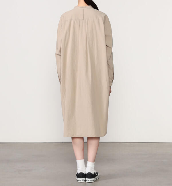 DANTON「DANTON | バンドカラー 長袖チュニック WOMEN」|ワンピース|