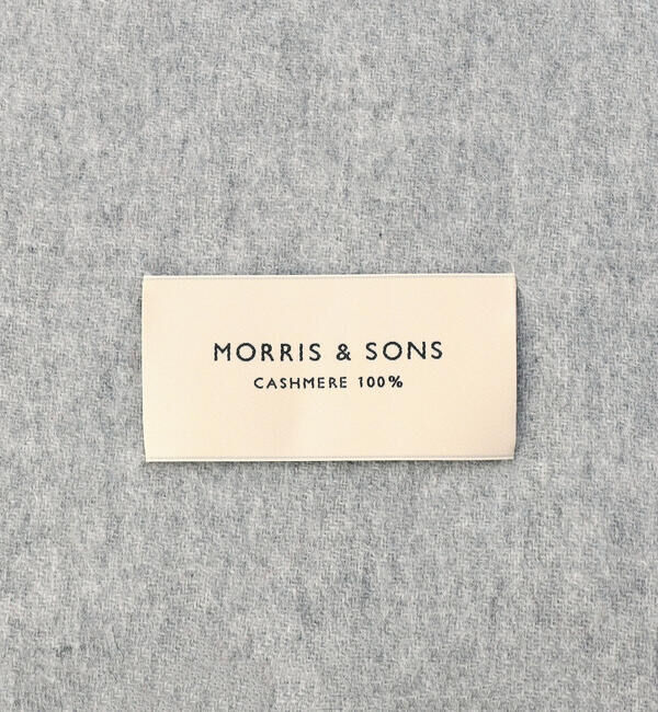 Morris & Sons「MORRIS & SONS | カシミヤマフラー SOLID」|マフラー|