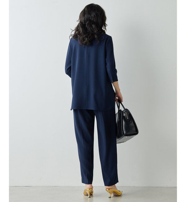  「バックサテンイージーパンツ」|チノ|