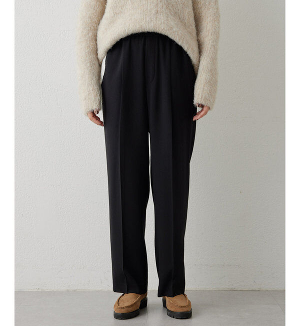  「バックサテンイージーパンツ」|チノ|