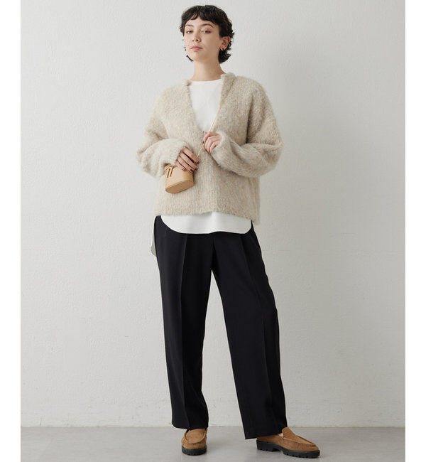  「バックサテンイージーパンツ」|チノ|