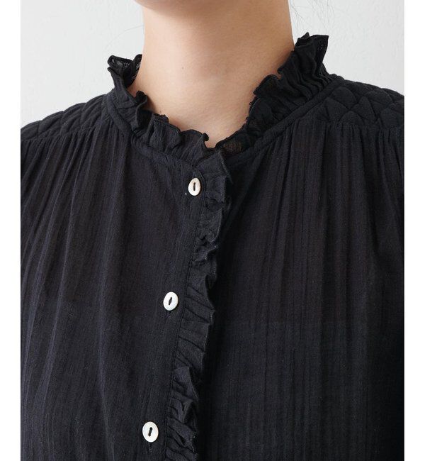  「フリルギャザーブラウス」|シャツ・ブラウス|