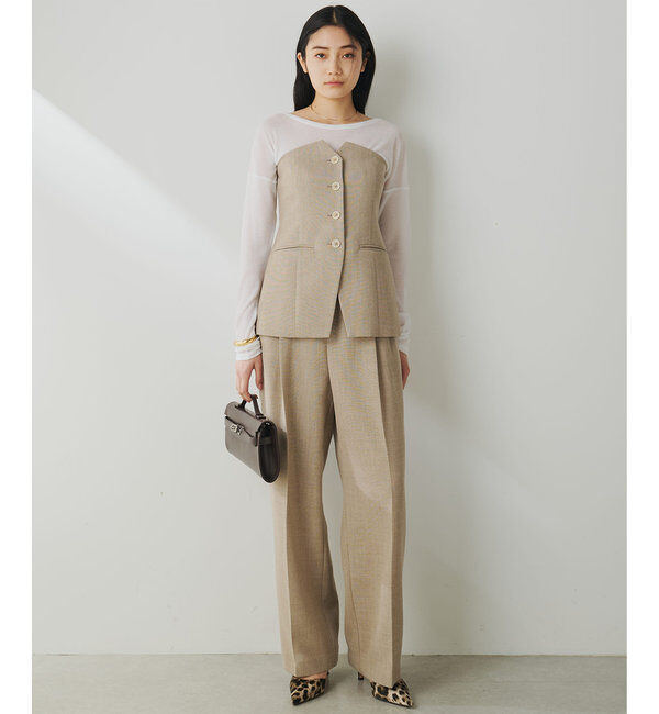  「ジュートライクビスチェ」|シャツ・ブラウス|