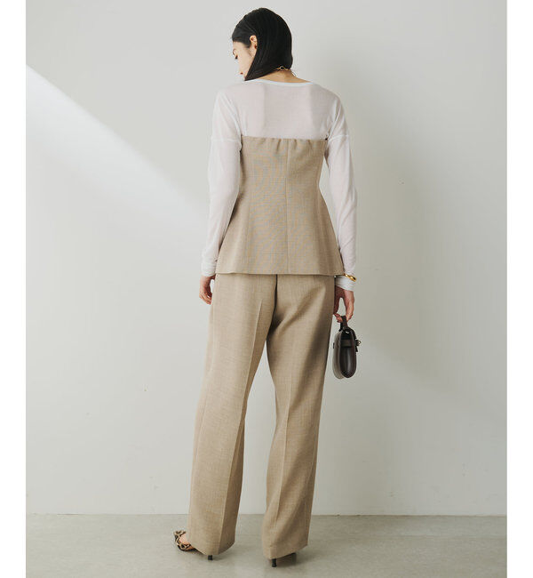  「ジュートライクビスチェ」|シャツ・ブラウス|