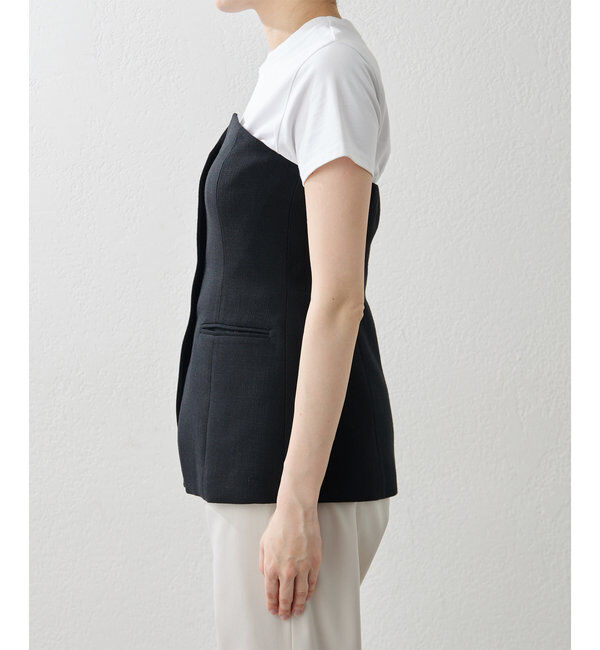  「ジュートライクビスチェ」|シャツ・ブラウス|