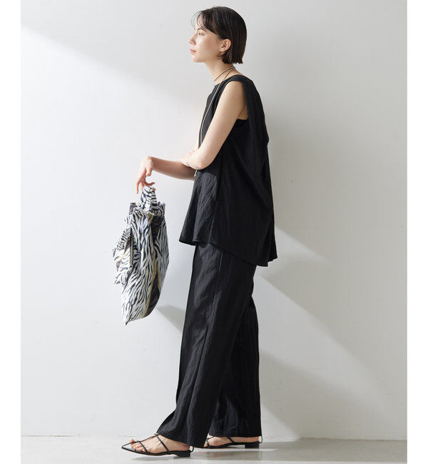  「【THE PAUSE】ギャザーパンツ」|チノ|