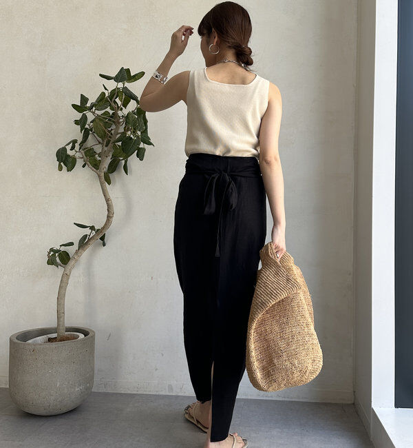  「スクエアニットタンク」|ニット・セーター|