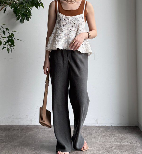  「スクエアニットタンク」|ニット・セーター|