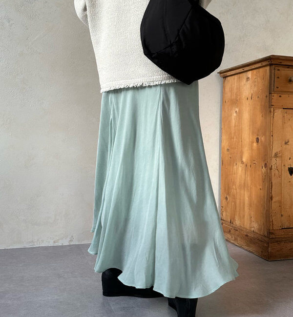  「キュプラフレアスカート」|スカート|