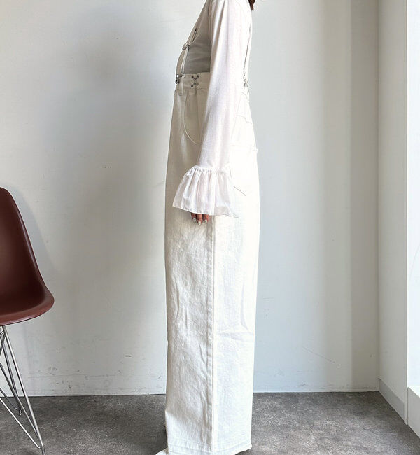  「【2サイズ展開！】ツイルサロペット」|デニム|