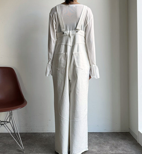  「【2サイズ展開！】ツイルサロペット」|デニム|