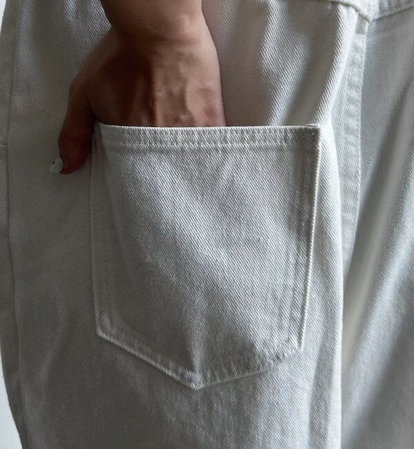  「【2サイズ展開！】ツイルサロペット」|デニム|