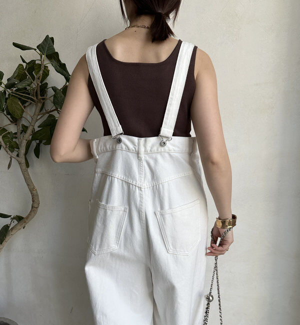  「【2サイズ展開！】ツイルサロペット」|デニム|