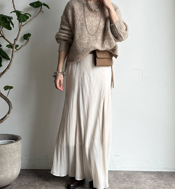  「【新色追加】モヘヤメッシュプルオーバー」|ニット・セーター|