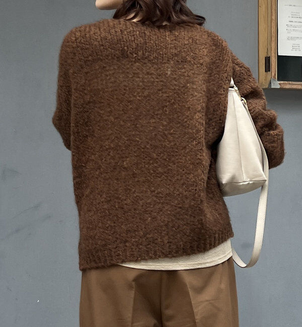  「【新色追加】モヘヤメッシュプルオーバー」|ニット・セーター|