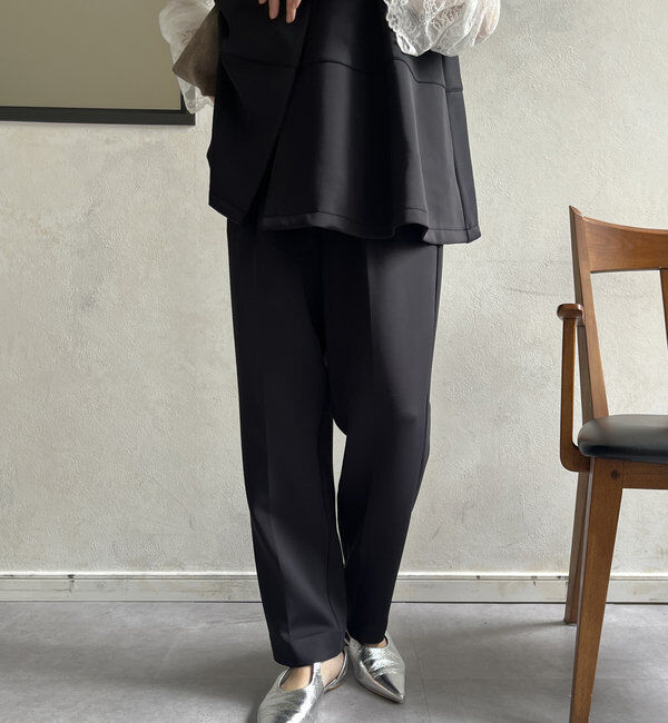  「【オケージョン対応】【WEB限定】モイストポンチパンツ」|チノ|ネイビー