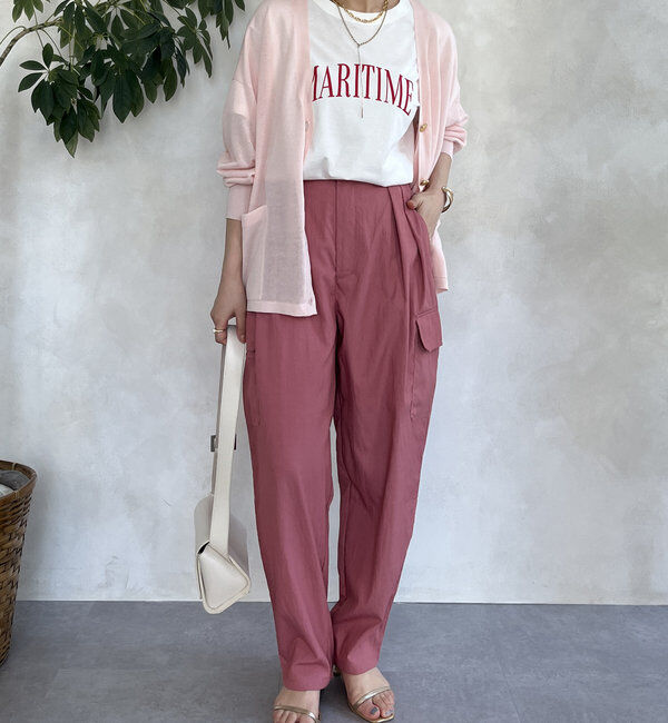  「【WEB限定】シアーカーゴパンツ」|チノ|