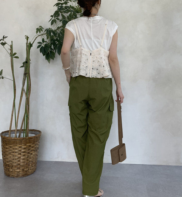  「【WEB限定】シアーカーゴパンツ」|チノ|