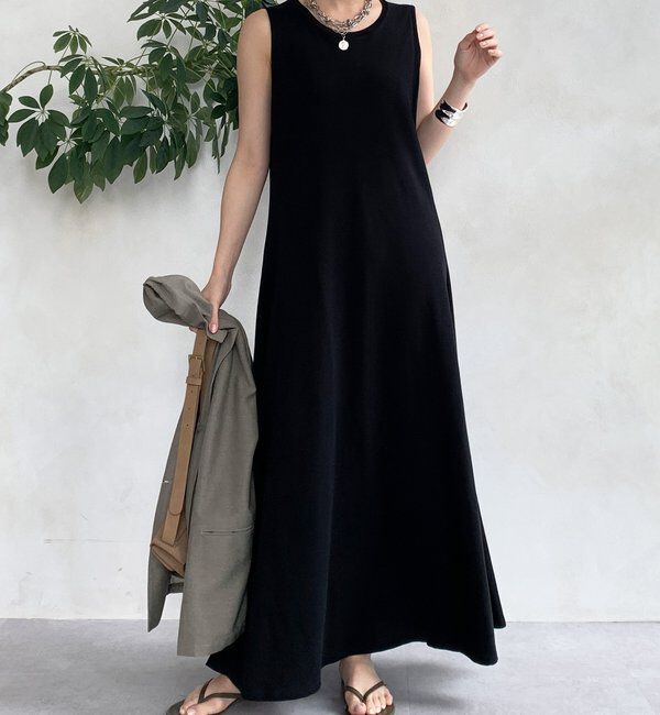  「チュール切替マーメイドフレアワンピース」|ワンピース|