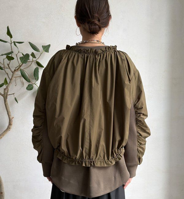  「【WEB限定】切替ブルゾン」|ブルゾン・スタジャン|