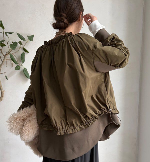  「【WEB限定】切替ブルゾン」|ブルゾン・スタジャン|