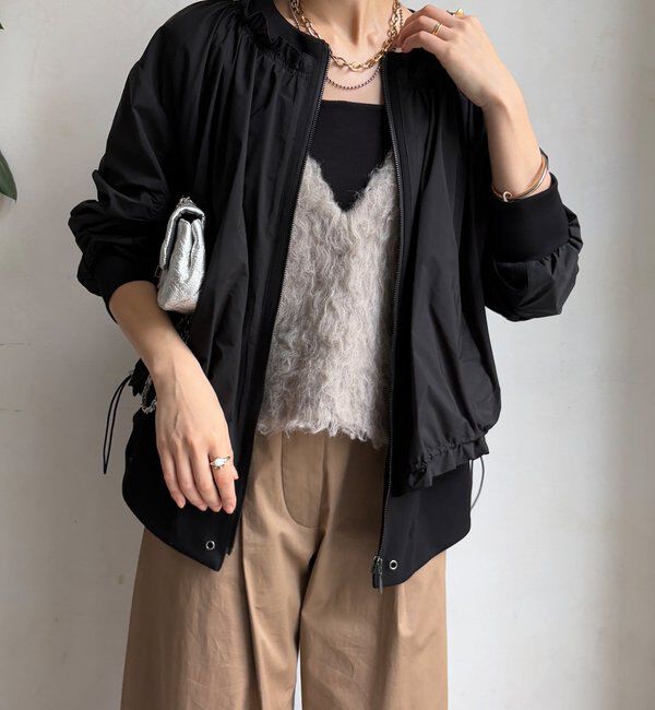  「【WEB限定】切替ブルゾン」|ブルゾン・スタジャン|