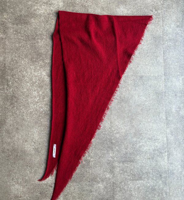  「ウール三角ストール」|マフラー|