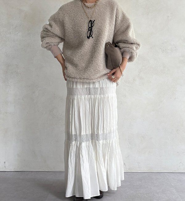  「【WEB限定】フリースプルオーバー」|Tシャツ・カットソー|