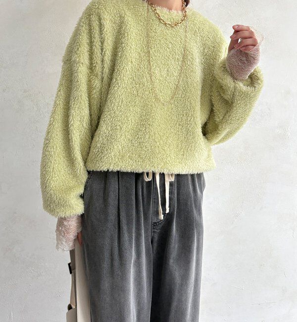  「【WEB限定】フリースプルオーバー」|Tシャツ・カットソー|