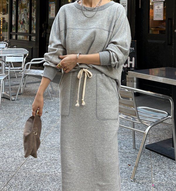  「【インフルエンサーOKOCHI企画】裏毛ナンバリングプルオーバー」|Tシャツ・カットソー|