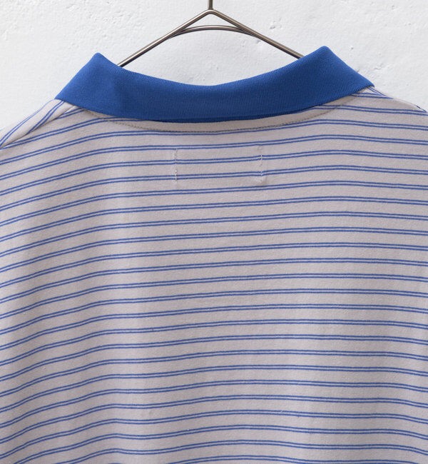  「【WHIMSIC】レトロボーダーポロシャツ」|ポロシャツ|