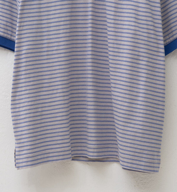  「【WHIMSIC】レトロボーダーポロシャツ」|ポロシャツ|