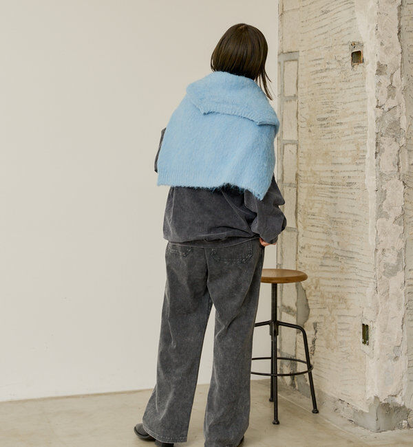  「【WHIMSIC/SETUP対応】アシッドウォッシュドカットーソーパンツ」|チノ|