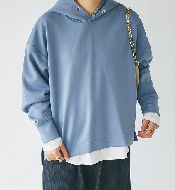  「《新色追加・着回し抜群◎》ダンボールニットパーカーセットアップ」|その他|