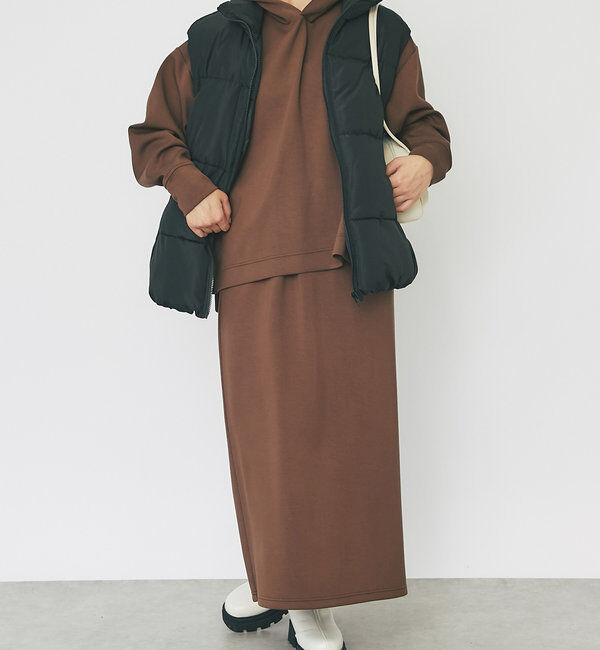  「《新色追加・着回し抜群◎》ダンボールニットパーカーセットアップ」|その他|