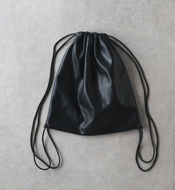  「レザーナップザック」|クラッチバッグ|