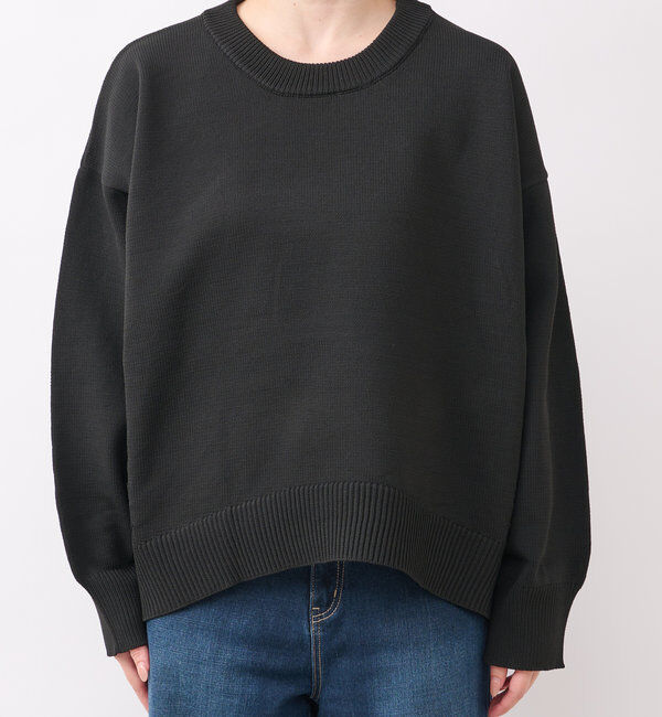  「《リラクシー・体型カバー◎》スポンジヤーンルーズニット」|ニット・セーター|