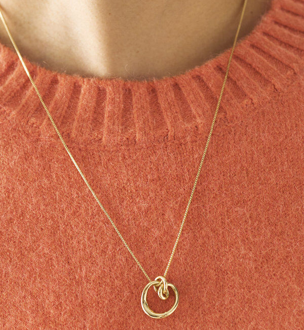  「【GOLDY(ゴールディ)】サークルワントップスライドネックレス」|ブローチ・コサージュ|